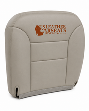 Load image into Gallery viewer, 1995-1999 GMC Sierra Yukon Tahoe Driver Bottom Synthetic Leather Seat Cover Gray