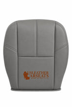 Load image into Gallery viewer, 2007-2013 Chevy Silverado Full Front Vinyl Seat Cover Dark Titanium Gray
