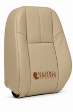 Load image into Gallery viewer, For 2007-2014 Chevy Suburban Driver &amp; Passenger side Leather Seat Cover Tan