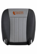 Load image into Gallery viewer, 2008 2010 Fits Dodge Dakota Laramie Driver Bottom Leather Seat Cover 2 tone Gray