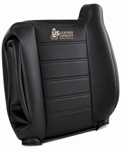 Load image into Gallery viewer, 2004 Hummer H2 Driver Side Lean Back Replacement Leather Seat Cover Black
