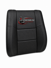 Load image into Gallery viewer, 2011-2020 For Jeep Grand Cherokee Full Front Suede Leather Perf Seat Cover Blk