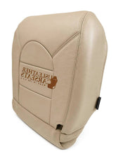 Load image into Gallery viewer, 2000 Ford F350 Lariat Driver Bottom Leather Replacement Seat cover Parchment Tan
