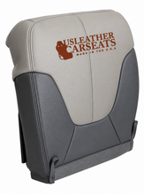 Load image into Gallery viewer, 1999 GMC Yukon Denali Driver Side Bottom Leather Seat Cover 2 Tone Gray