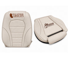 Load image into Gallery viewer, 2015-2021 For Mercedes Benz C-Class Driver Bottom &amp; Top Leather Seat Cover Tan