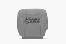 Load image into Gallery viewer, 2002 Cadillac Escalade Driver Side  Front Top &amp; Bottom Perf Leather Seat Cover Gray