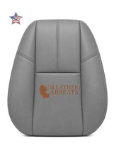 Load image into Gallery viewer, 2007-2013 Chevy Silverado Full Front Vinyl Seat Cover Dark Titanium Gray