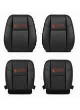 Load image into Gallery viewer, 2007-2011 Cadillac Escalade Driver Lean Back Perforated Leather Seat Cover Black