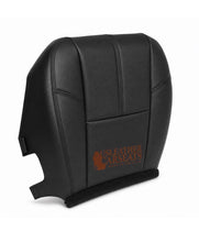 Load image into Gallery viewer, 2007-2014 08 09 Chevy Silverado Suburban Driver Bottom Leather Seat Cover Black