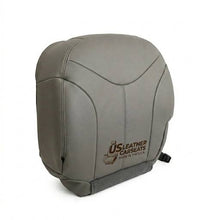 Load image into Gallery viewer, 1999 2000 2001 2002 GMC Yukon XL SLT Driver Side Bottom Leather Seat Cover Gray