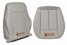 Load image into Gallery viewer, 2005-2007-2010 Chrysler 300 Driver Leather Full Front Seat Covers Gray Stone