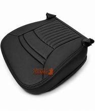Load image into Gallery viewer, 2000-2004 Chevy Corvette-Driver Bottom Replacement Leather Perf Seat Cover Black