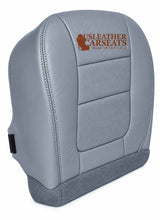 Load image into Gallery viewer, 2001 Ford F250 F350 Lariat PERFORATED Driver Full Front Seat Covers GRAY