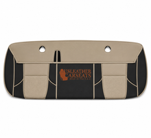 Load image into Gallery viewer, 2001 F250 F350 Lariat Second Row Lean Back Perforated Leather Seat Cover TAN