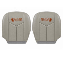 Load image into Gallery viewer, 2003-2007 Cadillac Escalade Passenger Bottom Replacement Leather Seat Cover Gray