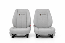 Load image into Gallery viewer, 2007- 2014 Fits Ford Expedition XLT, EL XLT full front Tops &amp; Bottoms Leather Seat Cover gray