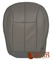 Load image into Gallery viewer, 1999-2004 Fits Jeep Grand Cherokee Passenger Bottom Synthetic Leather Seat Cover Gray