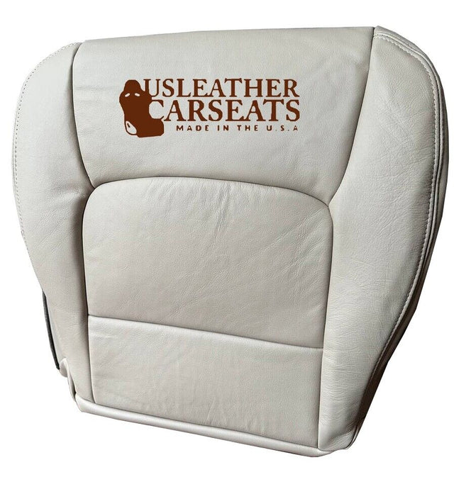 2005 to 2007 Fits Lexus LX470 Driver Bottom OEM Leather Seat Cover Color Tan