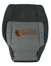 Load image into Gallery viewer, 2001 For Harley Davidson Driver Lean Back 2nd-row Leather Seat Cover 2 Tone Gray