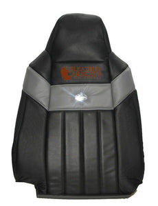 2006 2007 Ford F250 Harley Davidson Passenger Lean Back Leather Seat Cover BLACK