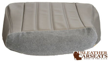 Load image into Gallery viewer, 2005-2010 Fits Chrysler 200 300 Driver Side Bottom Leather Seat Cover Gray Stone