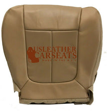 Load image into Gallery viewer, 2011-2014 Ford F450 Lariat- Passenger Bottom Perforated Vinyl Seat Cover Tan