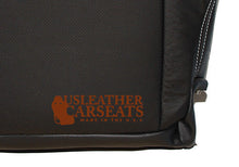 Load image into Gallery viewer, 2012 Fits Dodge Ram Laramie 1500 2500 Driver Side Bottom Leather Seat Cover Dark Gray