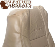 Load image into Gallery viewer, 2001 2002 2003 Ford F250 - F350 Lariat Driver Lean Back Leather Seat Cover TAN