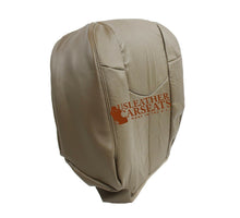 Load image into Gallery viewer, 2002 Chevy Avalanche 1500 LT Driver Bottom Replacement Leather Seat Cover Tan