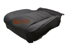 Load image into Gallery viewer, 2001-2003 Ford F150 F250 F350 F450 Lariat Driver Bottom Leather Seat Cover Black
