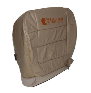 2001 2002 2003 Ford F150 Lariat Driver Bottom Replacement Leather Seat Cover TAN