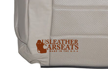 Load image into Gallery viewer, 99-02 Cadillac Escalade Passenger Lean Back Perforated Leather Seat Cover Shale