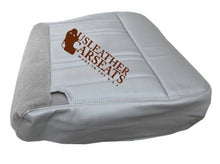 Load image into Gallery viewer, 1997 1998 Ford F150 Lariat 2WD Driver Bottom Replacement Leather Seat Cover Gray