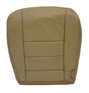 2002 2003 2004 Fits Ford Excursion Limited Full Front Leather Seat Cover TAN