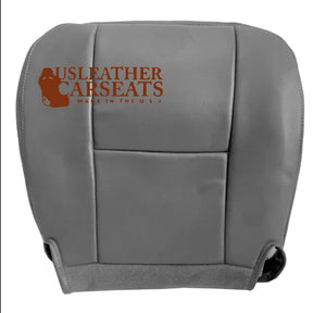 2005 Chrysler Town & Country Limited Driver Bottom Vinyl Seat Cover Slate Gray