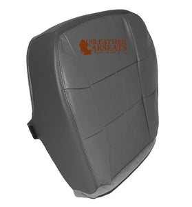 1997-1999 Lincoln Navigator Driver Bottom Replacement LEATHER Seat Cover Gray