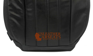 2006 2007 Ford F150 Harley Davidson 4WD Driver Bottom Leather Seat Cover BLACK
