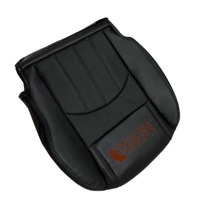 2014 - 2016 Fits BUICK ENCLAVE Driver Bottom Perforated Leather Seat Cover Black