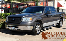 Load image into Gallery viewer, 2004-2008 Ford F150 Lariat FX4 4X4 Bucket Driver Bottom Leather Seat Cover Gray
