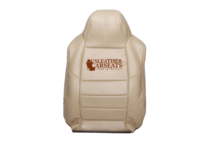 2008 2009 2010 Ford F250 Lariat Passenger Lean Back Leather Seat Cover Camel Tan