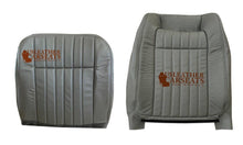 Load image into Gallery viewer, 1995 Chevy Impala SS Driver Bottom &amp; Lean Back Perf Vinyl Seat Cover Gray