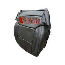 Load image into Gallery viewer, For 2014 - 2019 Chevy Silverado LTZ Full Front Driver  Leather Seat Cover Black