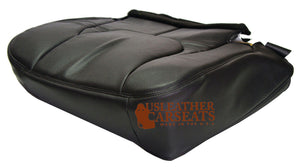 2002 2003 Fits Dodge Ram 1500 Driver Side Bottom Leather Seat Cover Dark Gray