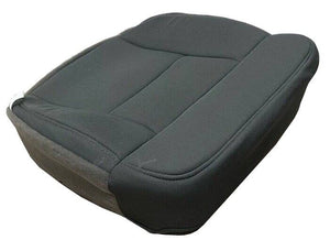 2006-2007 Ford F-150 XLT -Driver Side Bottom Replacement Cloth Seat Cover Gray