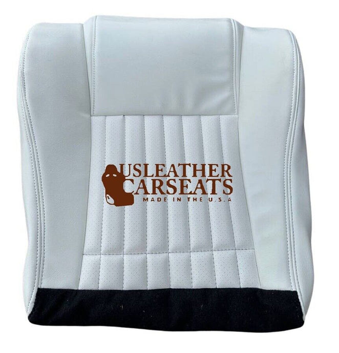 1999 Pontiac Firebird Trans Am -Driver Side Bottom Leather Seat Cover White
