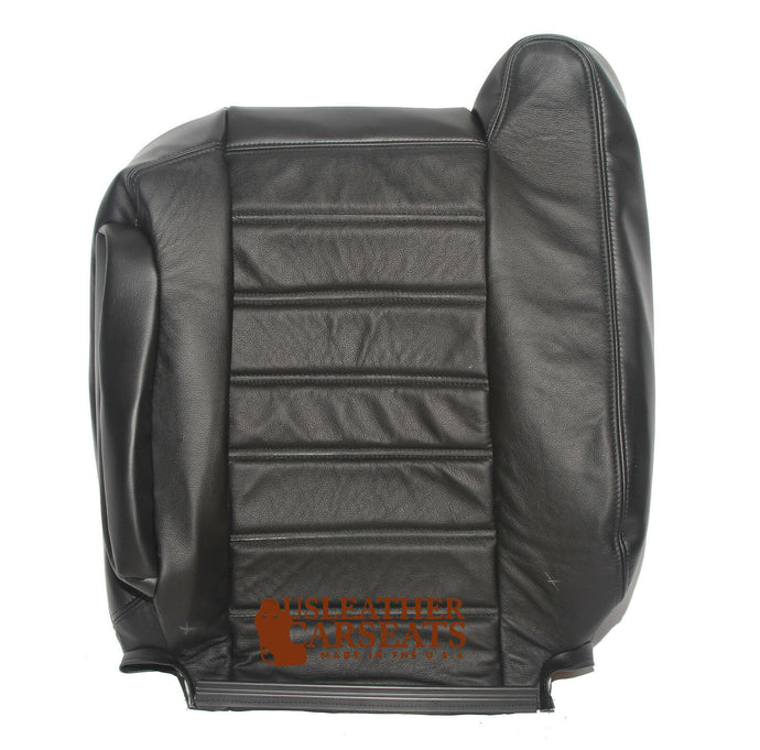 2003-2007 Hummer H2 Driver Side Lean Back Replacement Leather Seat Cover Black