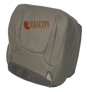 2004 Fits Dodge Ram 3500 SLT Driver Bottom Synthetic Leather Seat Cover Taupe "Gray"
