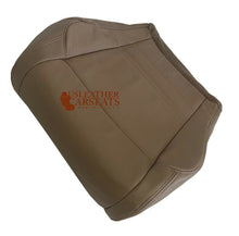 Load image into Gallery viewer, 1998-2001 FORD EXPLORER XLT LEATHER DRIVER BOTTOM REPLACEMENT SEAT COVER TAN