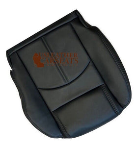 2015 GMC Acadia Driver Bottom Genuine Leather Seat Cover Black
