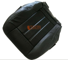 Load image into Gallery viewer, 2013 Fits Chrysler Town &amp; Country Driver Bottom Leather Perforated Vinyl Seat Cover Black